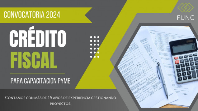 imagen Programa Capacitación PyME con Crédito Fiscal 2024