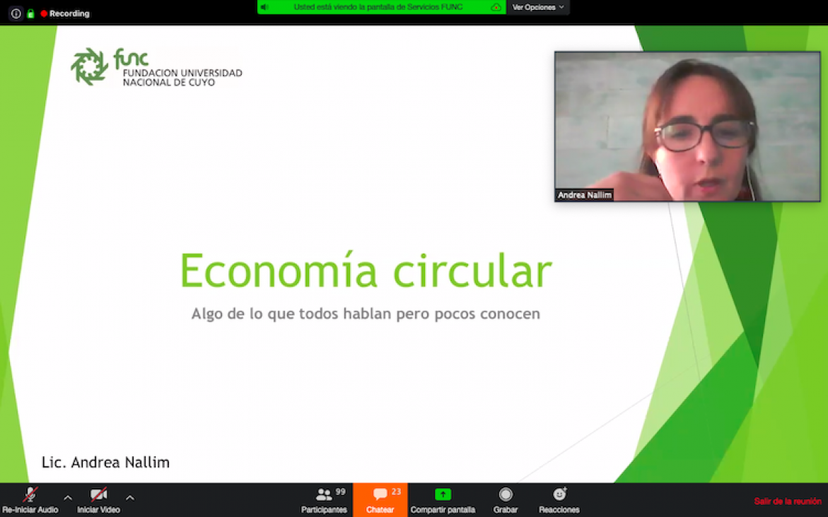 imagen Charlas FUNC: Economia Circular, algo de lo que todos hablan pero pocos conocen