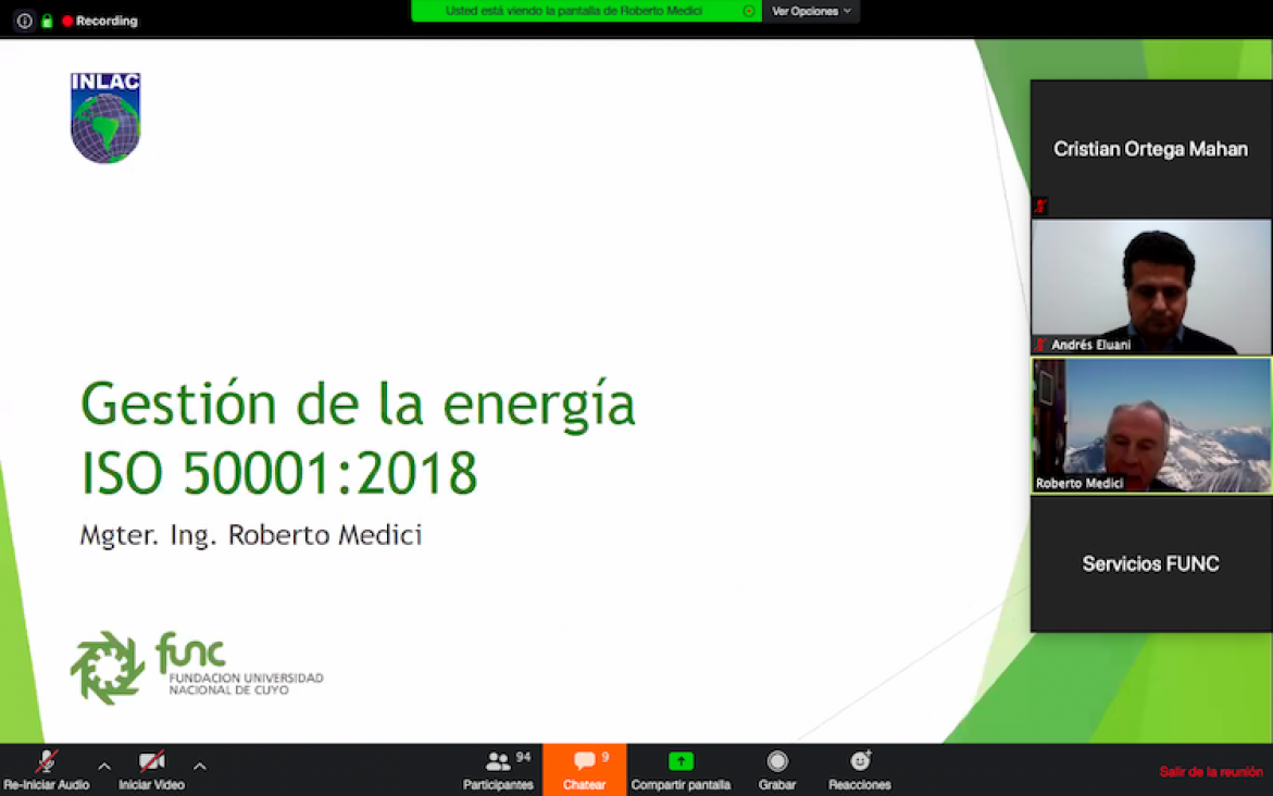 imagen Eficiencia Energética, contexto y programa de la FUNC